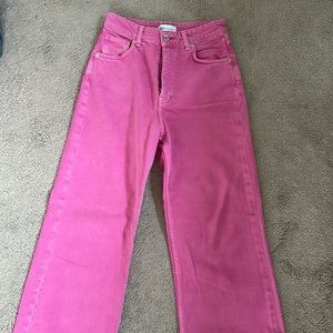 Zara straight leg jeans
